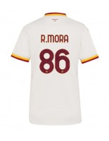 AS Roma Rodrigo Mora #86 Venkovní Dres pro Dámské 2026-27 Krátký Rukáv